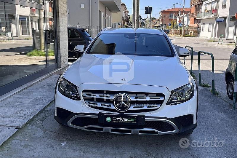 Usata Mercedes E220 Business 2018 Bianco Station wagon