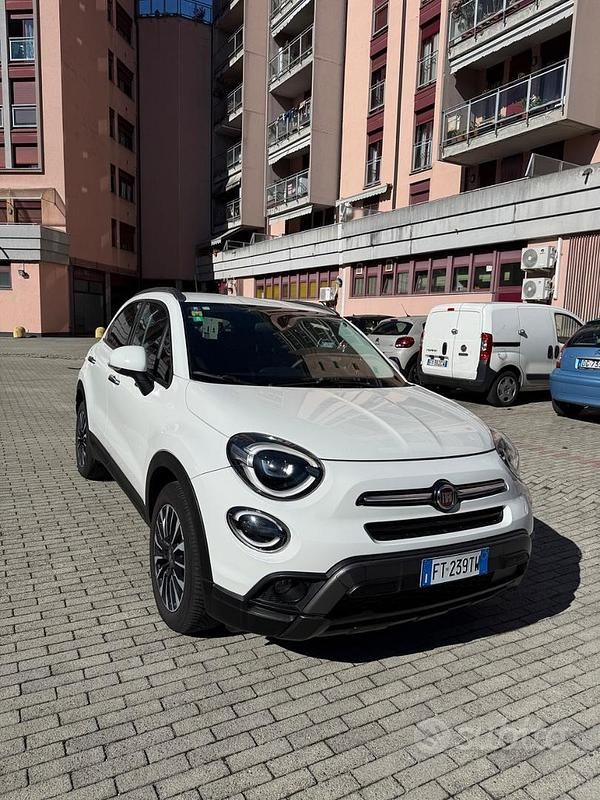 Usata Fiat 500X Cross 120 CV (88 kW) 2018 Bianco SUV