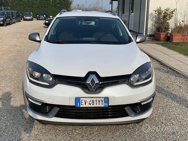 Usata Renault Mégane GrandTour GT 110 CV (80 kW) 2014 Bianco Station wagon