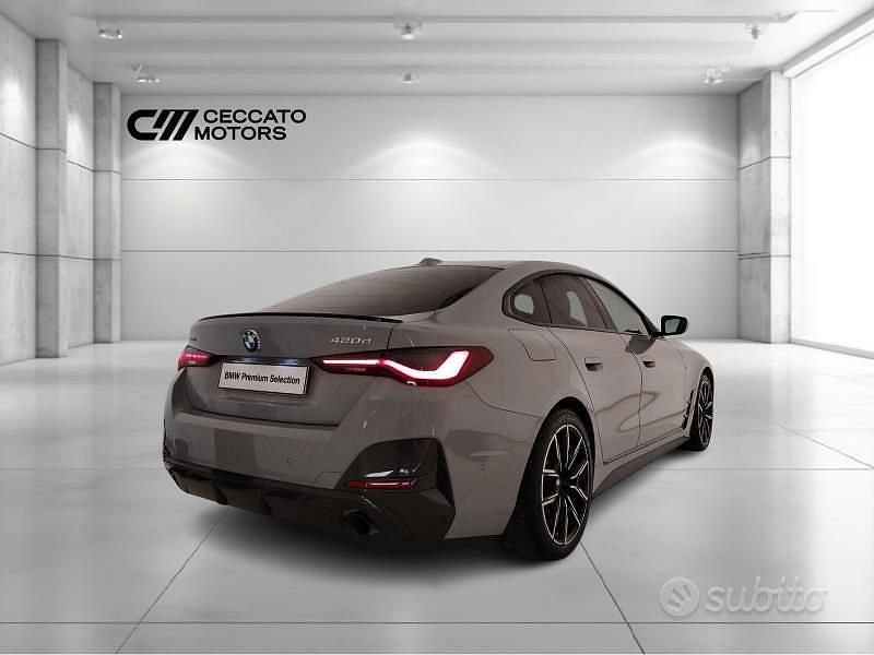 Usata BMW 420 M Sport 190 CV (139 kW) 2022 Grigio Coupé
