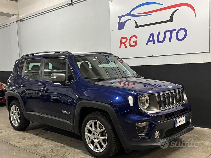 Usata Jeep Renegade Limited 150 CV (110 kW) 2019 Blu SUV