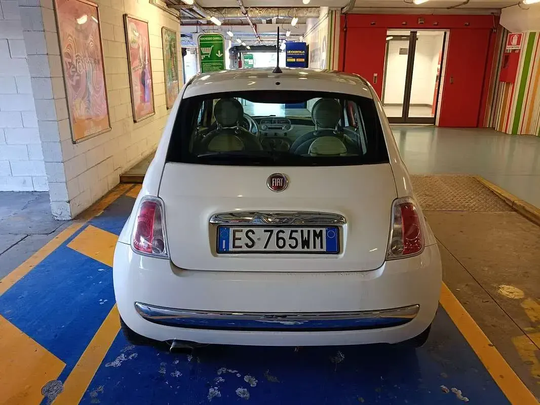 Usata Fiat 500 Pop 69 CV (50 kW) 2013 Bianco Utilitaria
