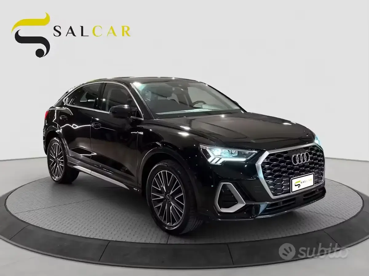 Usata Audi Q3 Sportback S-Line 150 CV (110 kW) 2024 Nero SUV
