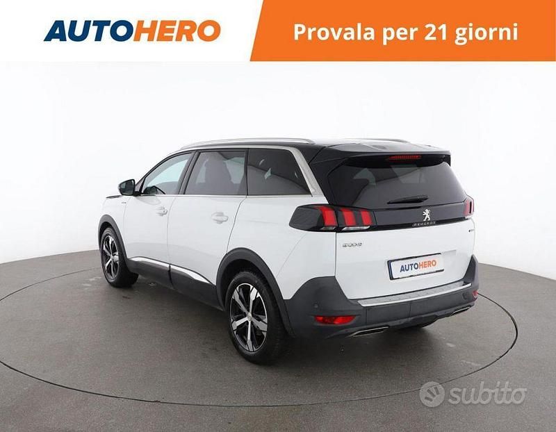 Usata Peugeot 5008 GT-line 120 CV (88 kW) 2017 Bianco SUV