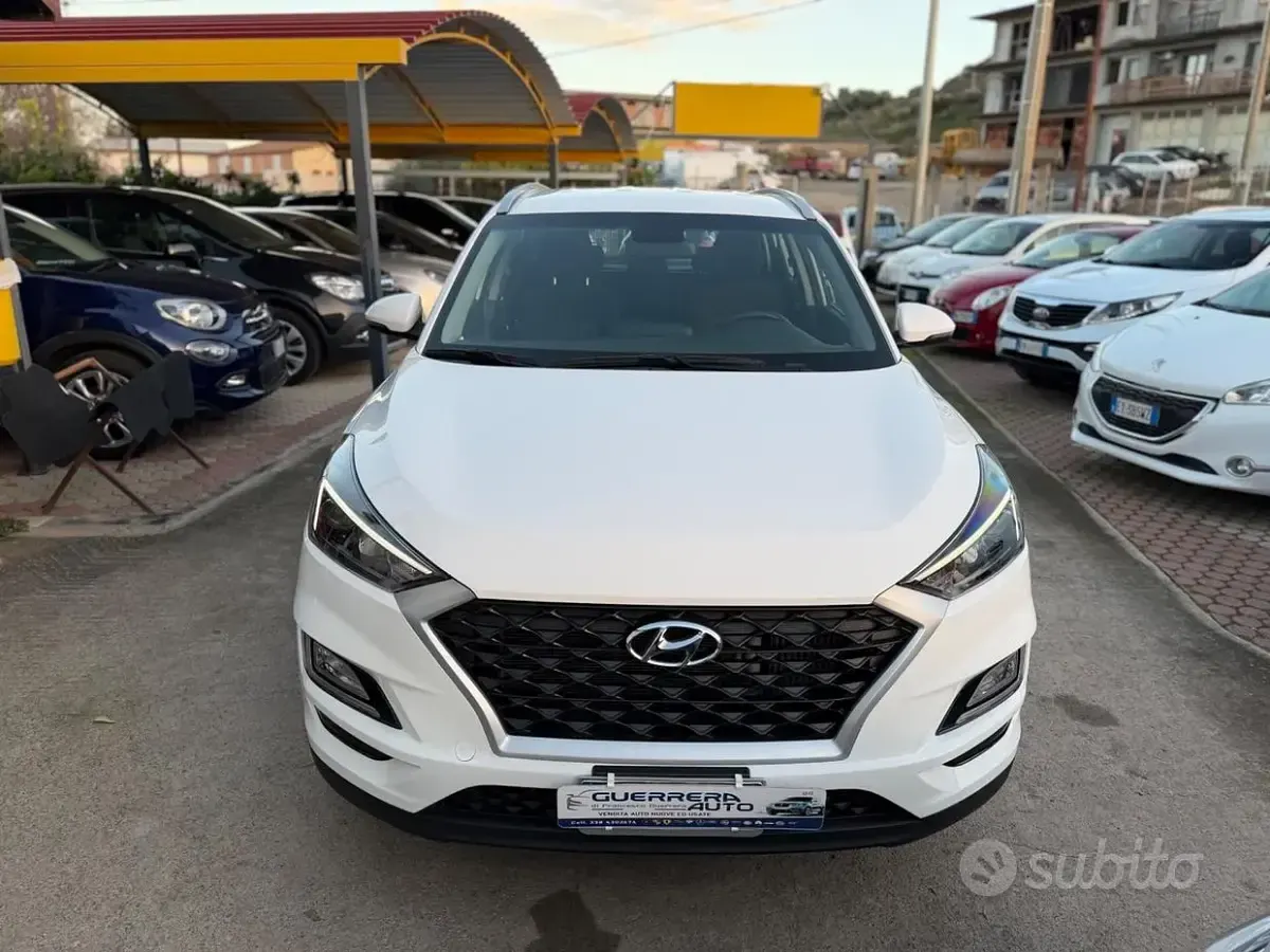 Usata Hyundai Tucson 116 CV (85 kW) 2019 Bianco SUV