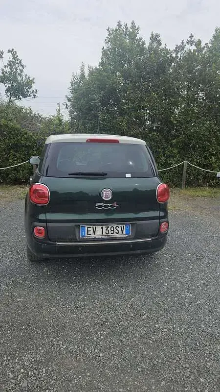 Usata Fiat 500L Living 85 CV (62 kW) 2014 Verde Monovolume
