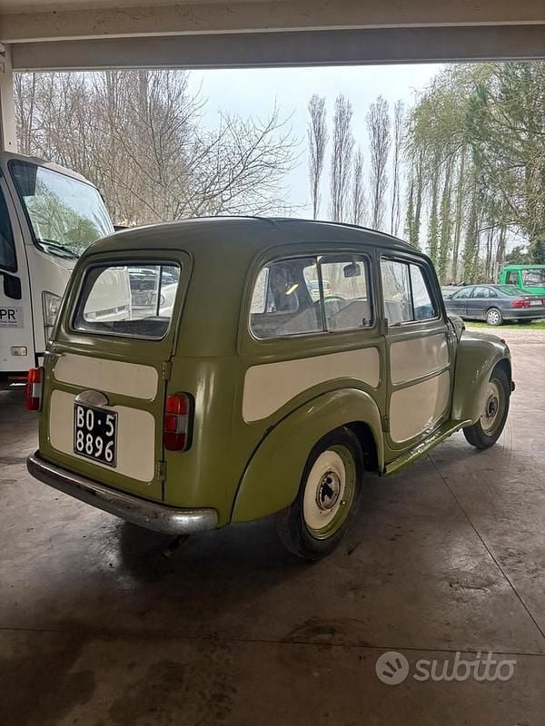 Usata Fiat Belvedere 1950 Verde Station wagon
