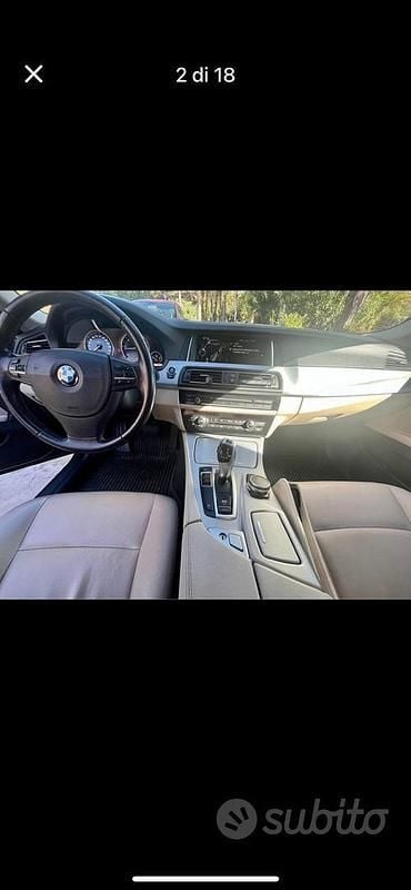 Grigio Usata 2015 BMW 520 Tre volumi | 14.000 € (Buon prezzo) - Immagine 1/4