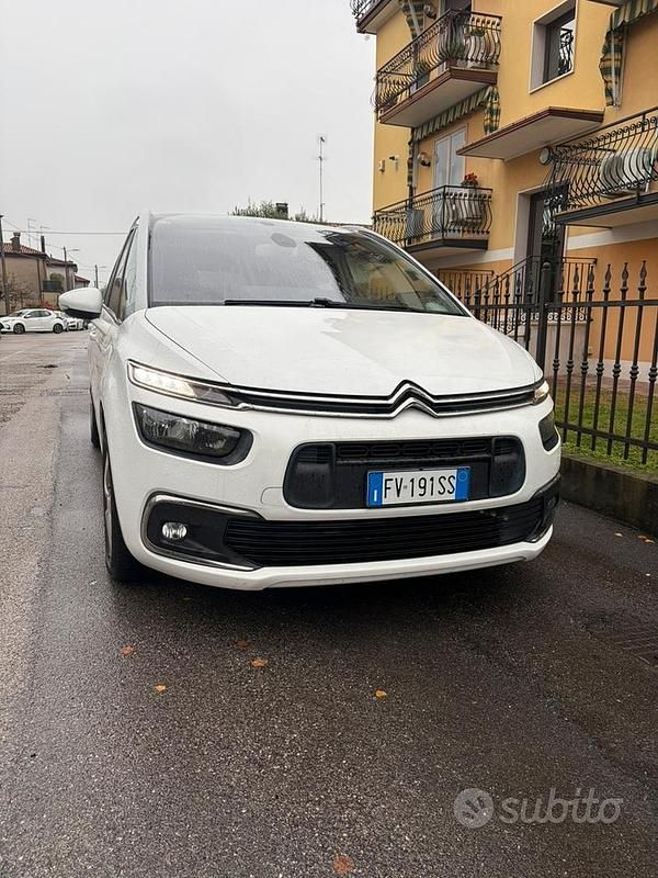 Usata Citroën C4 SpaceTourer Shine 131 CV (96 kW) 2019 Bianco Monovolume