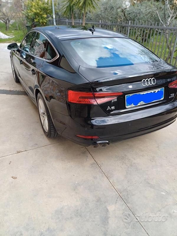 Usata Audi A5 190 CV (139 kW) 2017 Nero Coupé