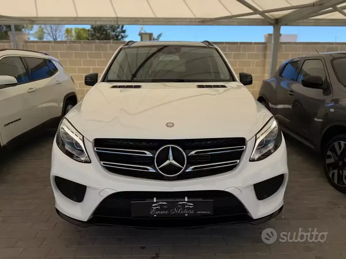 Usata Mercedes GLE250 Premium 204 CV (150 kW) 2017 Bianco SUV