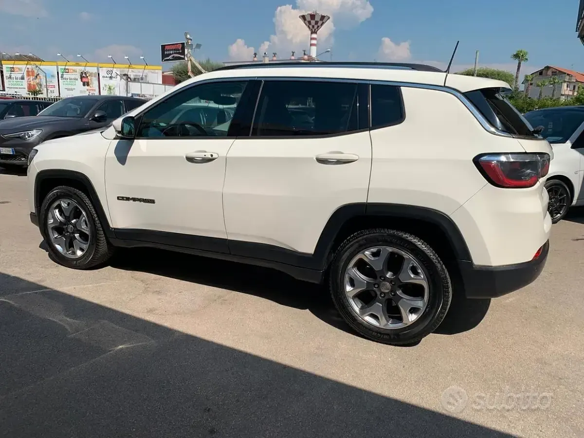 Usata Jeep Compass Limited 120 CV (88 kW) 2018 Bianco SUV