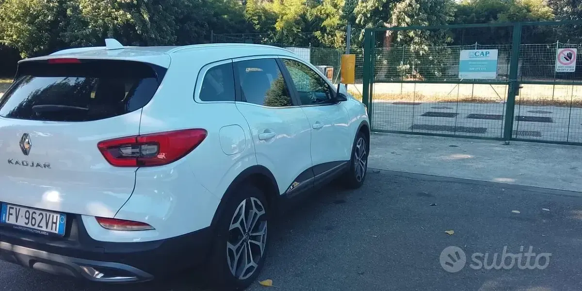Usata Renault Kadjar 140 CV (102 kW) 2019 Bianco SUV
