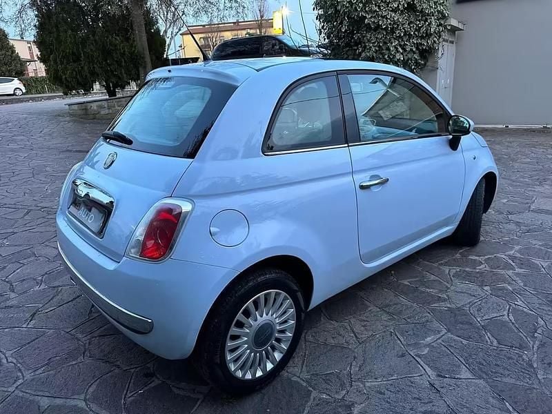 Usata Fiat 500 Lounge 75 CV (55 kW) 2008 Blu Utilitaria