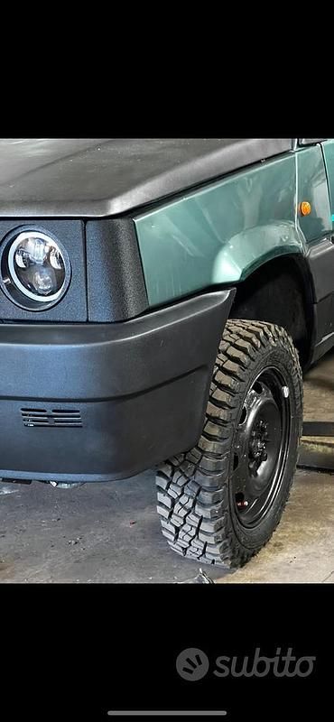 Usata Fiat Panda 4x4 Club 54 CV (39 kW) 1997 Verde Utilitaria