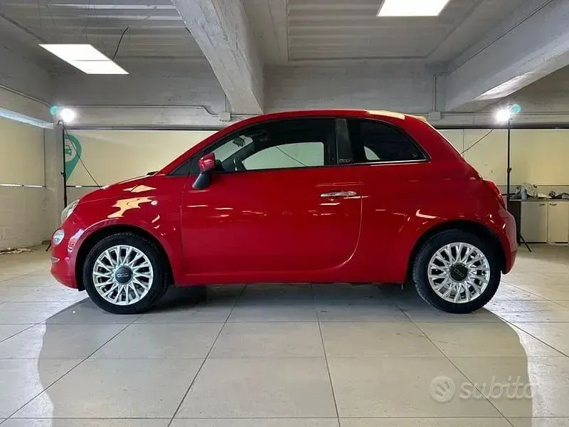 Usata Fiat 500C 70 CV (51 kW) 2021 Rosso Cabrio