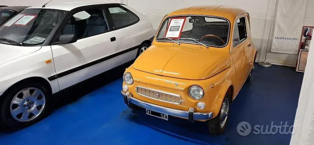 Usata Fiat 500 20 CV (14 kW) 1960 Giallo Utilitaria
