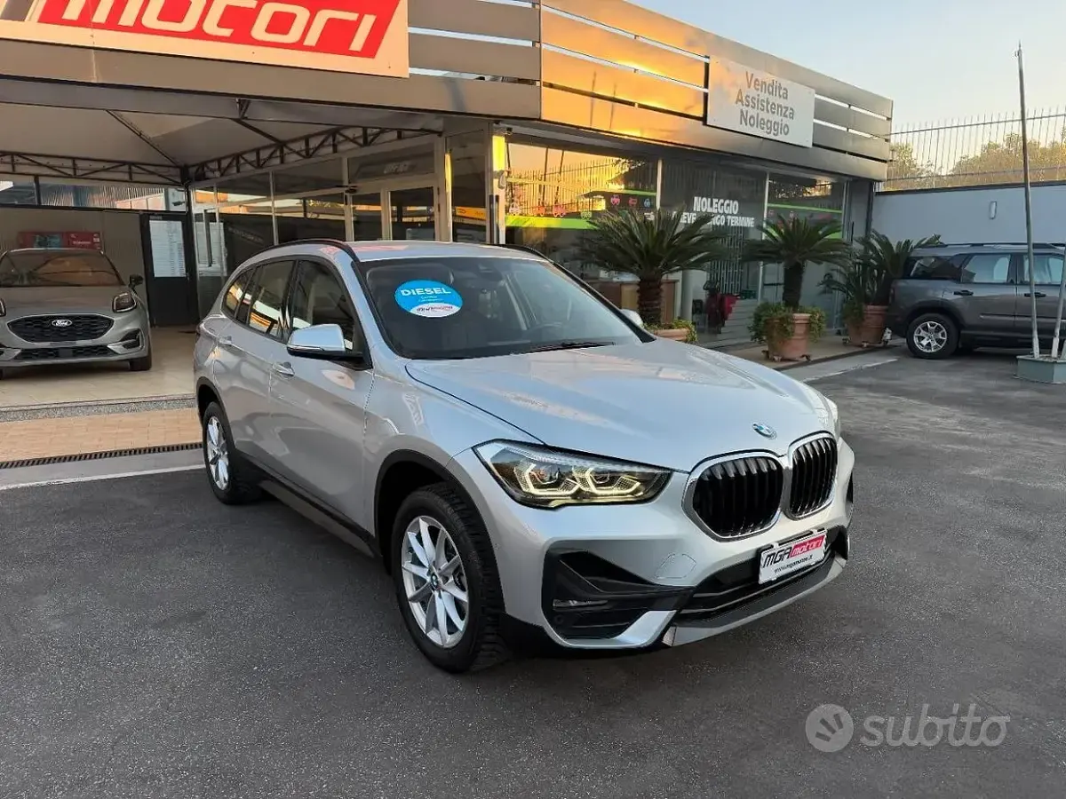 Usata BMW X1 Advantage 190 CV (139 kW) 2021 Argento SUV