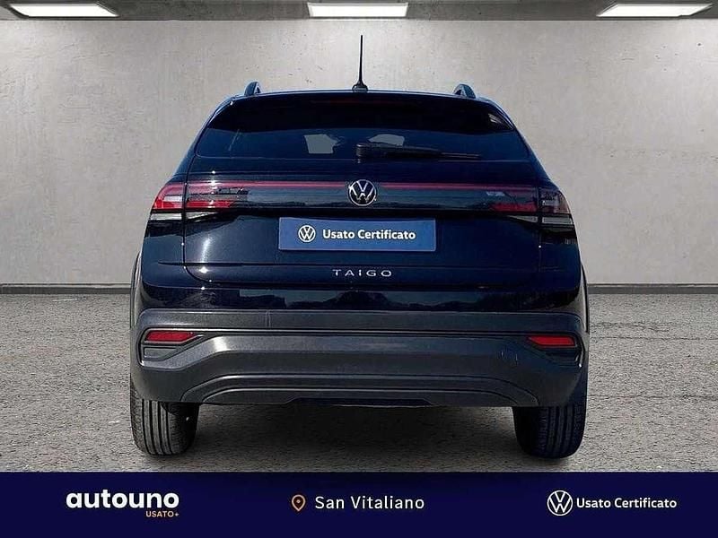 Usata VW Taigo Life 110 CV (80 kW) 2023 Nero SUV