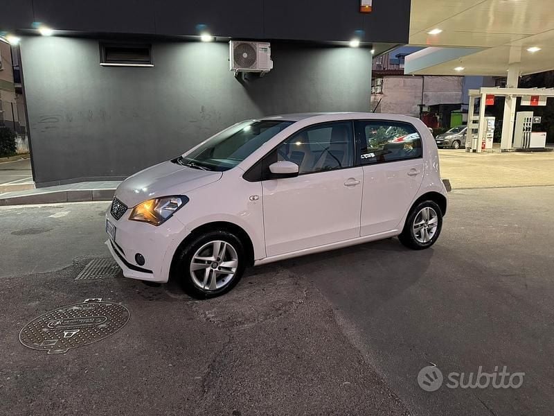 Usata Seat Mii Style 60 CV (44 kW) 2013 Bianco Utilitaria