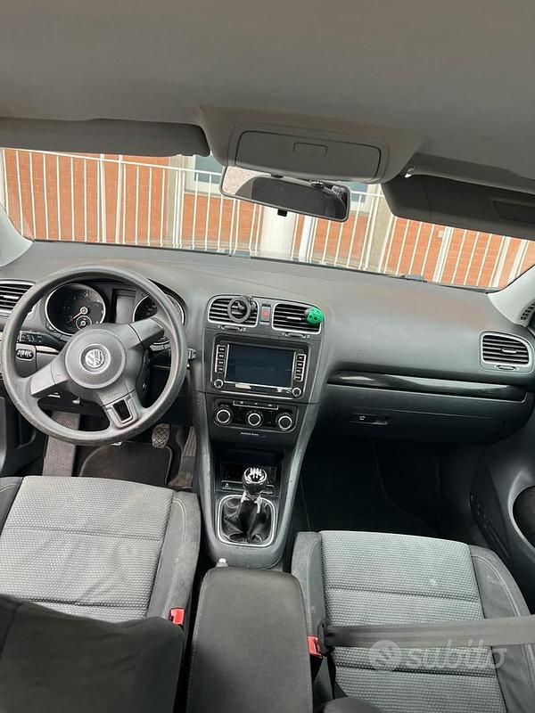 Usata VW Golf VII 105 CV (77 kW) 2012 Nero Berlina