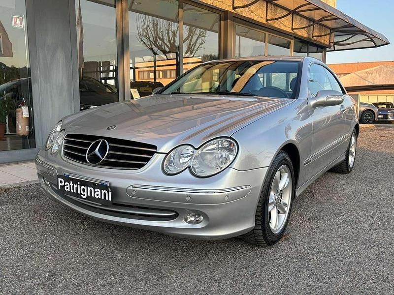 Usata Mercedes CLK240 Avantgarde 170 CV (125 kW) 2003 Argento metallizzato Coupé