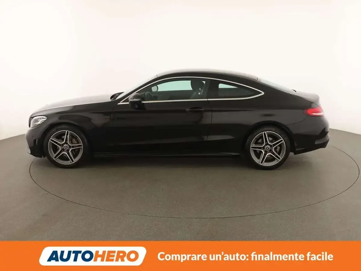 Usata Mercedes C200 184 CV (135 kW) 2020 Nero Coupé