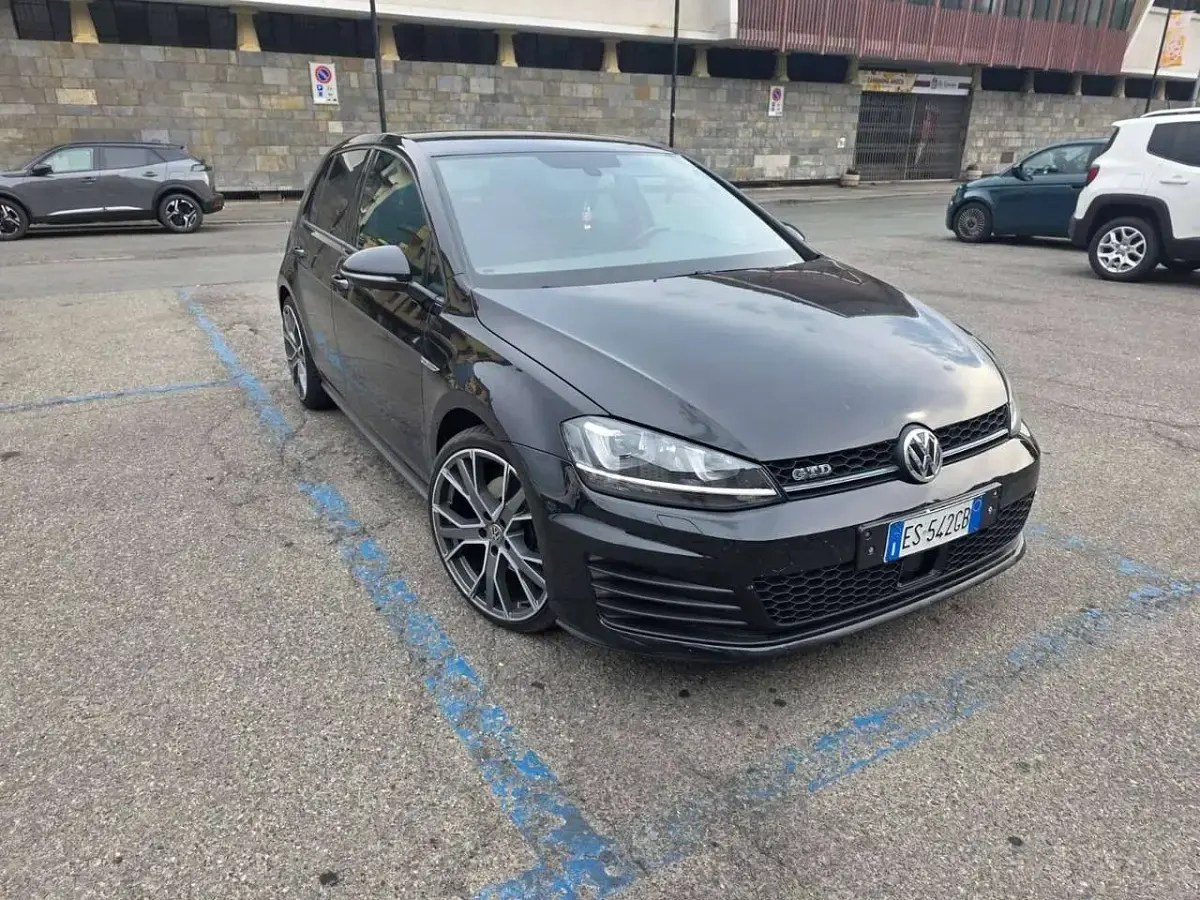 Usata VW Golf VII GTD 184 CV (135 kW) 2013 Nero Berlina
