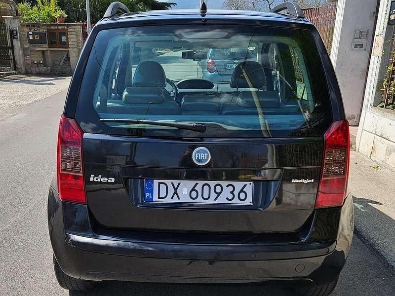 Usata Fiat Idea Emotion 101 CV (74 kW) 2004 Nero Monovolume