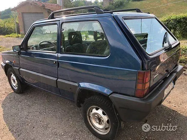 Usata Fiat Panda 4x4 Trekking 54 CV (39 kW) 2002 Blu Utilitaria