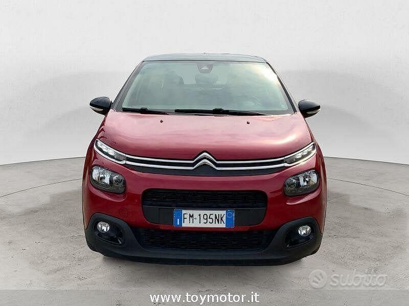 Usata Citroën C3 PureTech 82 CV (60 kW) 2018 Rosso Utilitaria