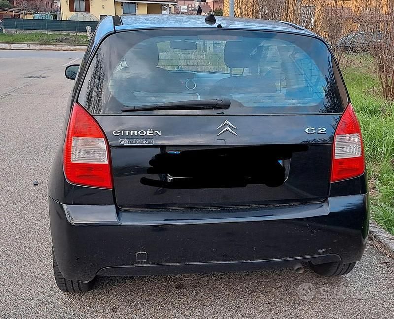 Usata Citroën C2 2007 Nero Utilitaria