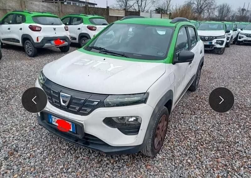 Usata Dacia Spring Comfort Plus 33 kW (45 CV) 2021 Bianco Utilitaria