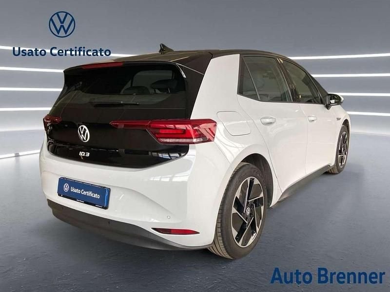 Usata VW ID.3 Pro Performance 150 kW (204 CV) 2022 Glacier white metallizzato ner Utilitaria
