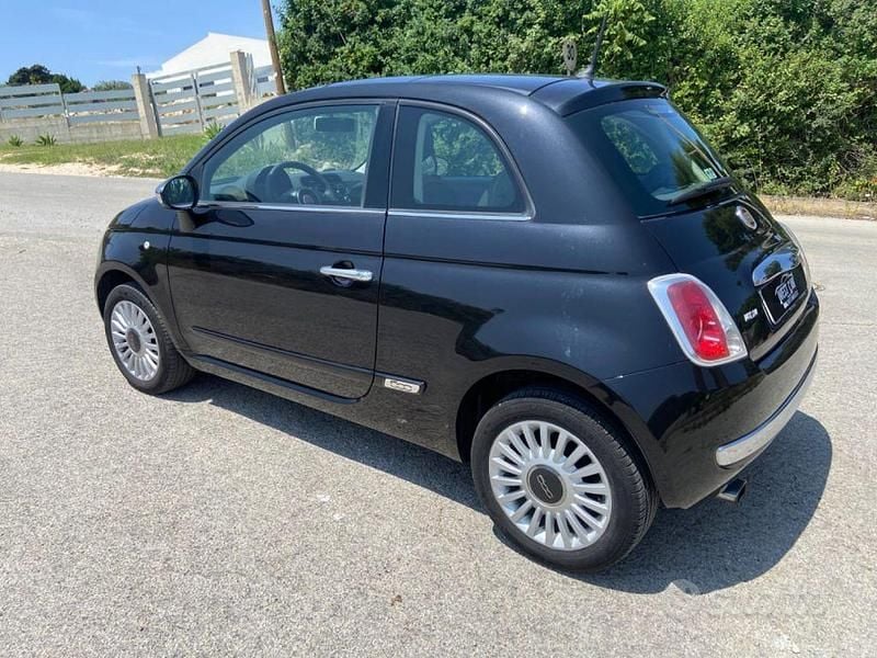 Usata Fiat 500 Lounge 69 CV (50 kW) 2013 Nero Utilitaria