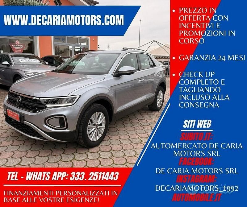Usata VW T-Roc Life 150 CV (110 kW) 2022 Grigio SUV