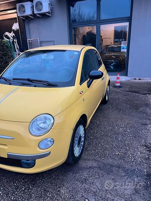 Usata Fiat 500 Pop 69 CV (50 kW) 2008 Giallo Berlina