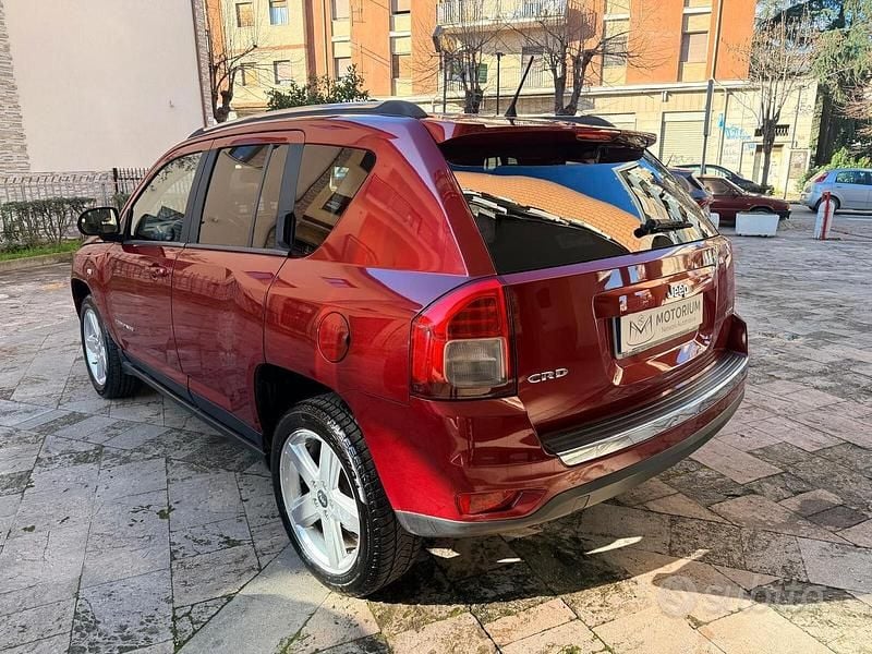Usata Jeep Compass Limited 163 CV (119 kW) 2013 Rosso SUV