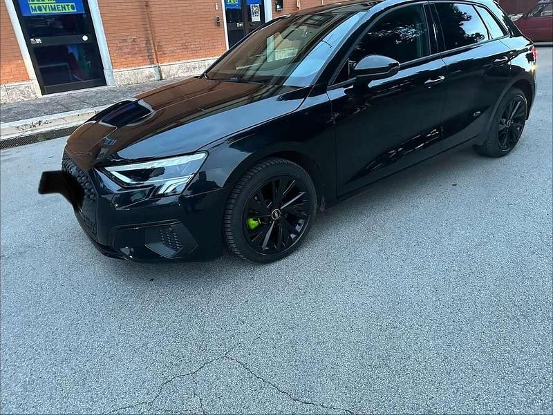 Usata Audi A3 Ambiente 150 CV (110 kW) 2021 Nero Berlina