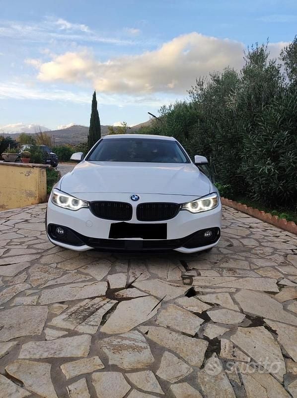 Usata BMW 420 190 CV (139 kW) 2017 Bianco Coupé