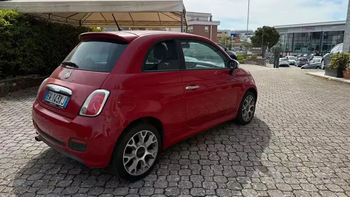 Usata Fiat 500 S 69 CV (50 kW) 2014 Rosso Berlina