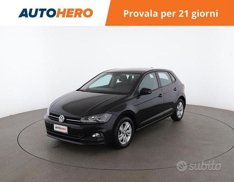 Usata VW Polo 95 CV (69 kW) 2021 Nero Utilitaria