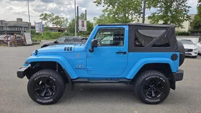 Usata Jeep Wrangler Sahara 199 CV (146 kW) 2018 Blu SUV