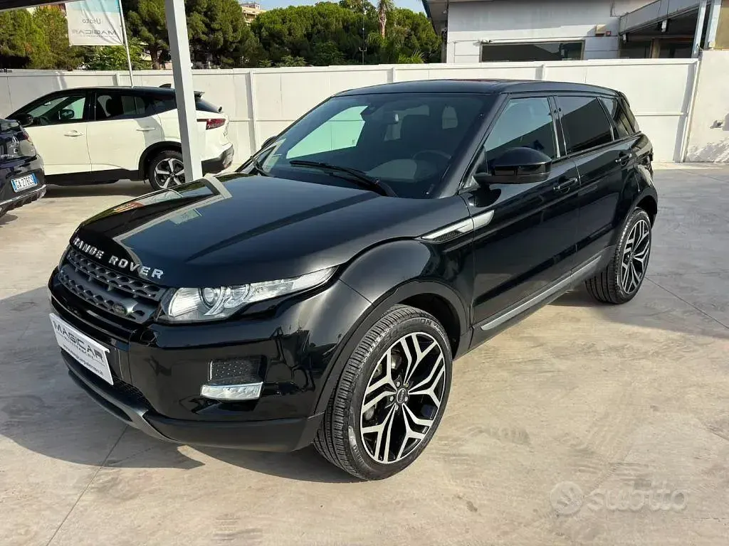 Usata Land Rover Range Rover evoque Pure 150 CV (110 kW) 2014 Nero SUV