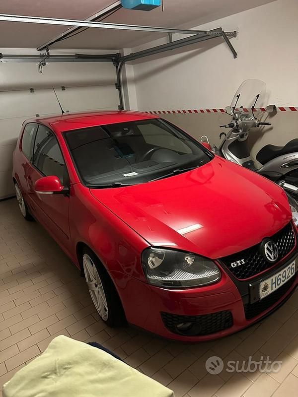 Usata VW Golf GTI 245 CV (180 kW) 2007 Rosso Coupé