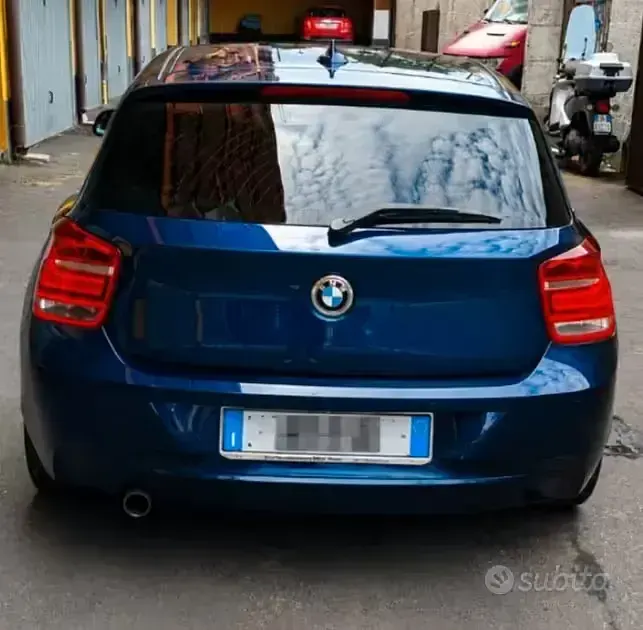Usata BMW 114 95 CV (69 kW) 2013 Bluazzurro Utilitaria