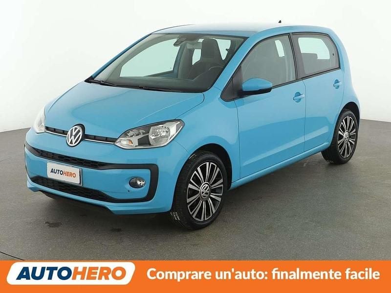 Usata VW up! high up! 60 CV (44 kW) 2019 Blu Utilitaria