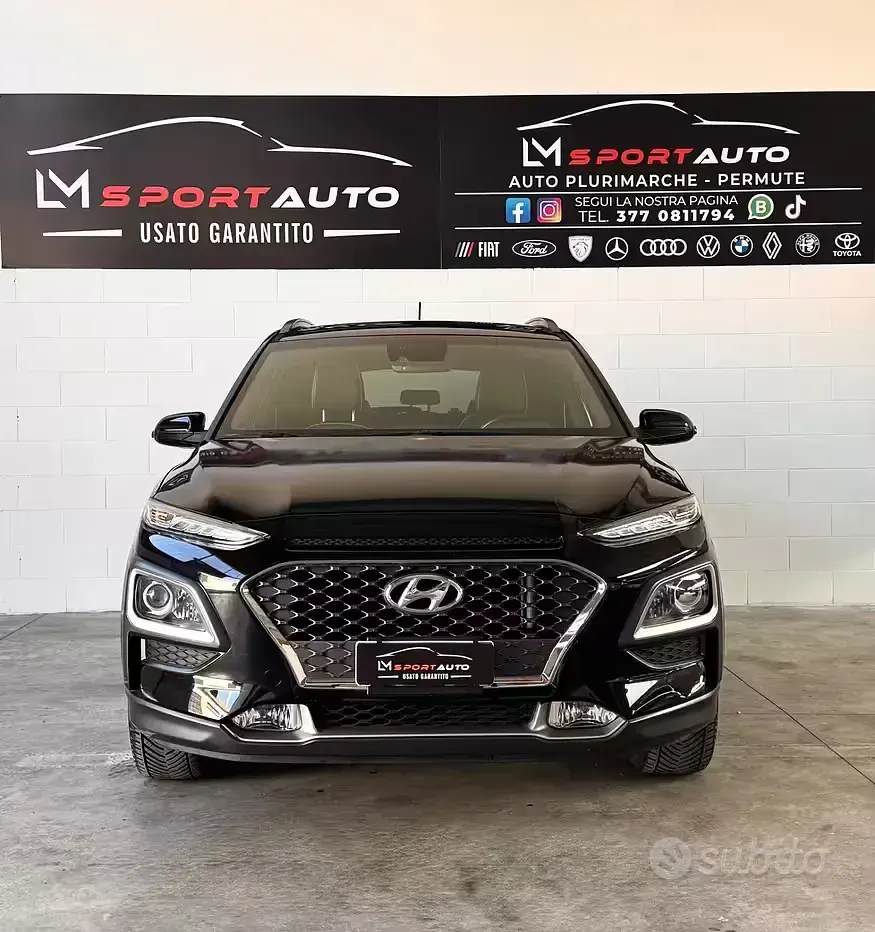 Usata Hyundai Kona 120 CV (88 kW) 2019 Nero SUV
