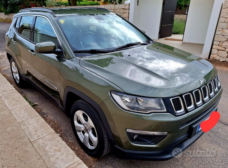 Verde Usata 2019 Jeep Compass SUV | 16.500 € - Immagine 1/4