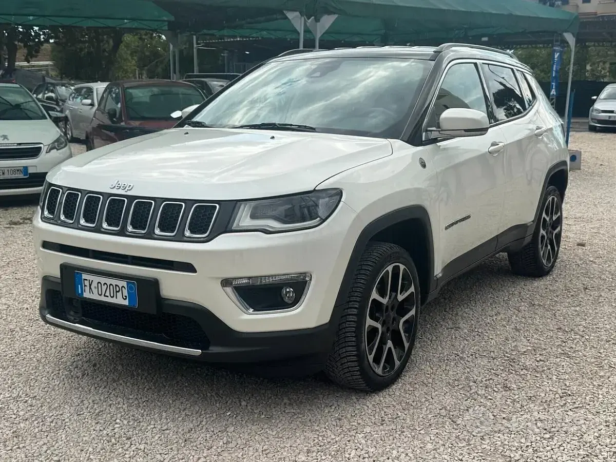 Usata Jeep Compass 140 CV (102 kW) 2017 Bianco SUV